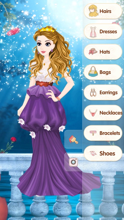 Sweetheart princess - Girls Dressup & Makeover screenshot-3