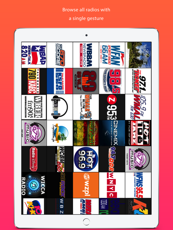 Screenshot #6 pour USA Radios : the best of the United States radio