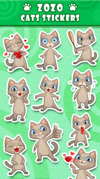 Zozo Cat Stickers