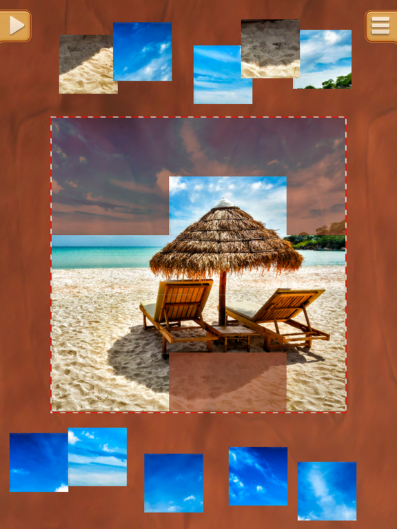 Real Jigsaw Puzzles - Free Mind Games For All Ages iPad screenshot