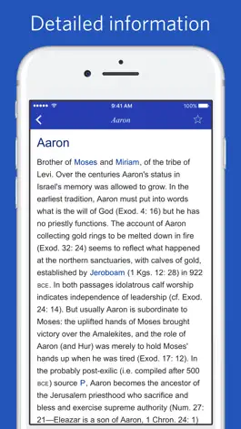Game screenshot The Bible Dictionary apk