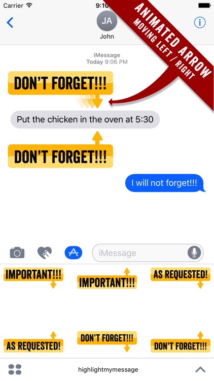 Highlight My Message