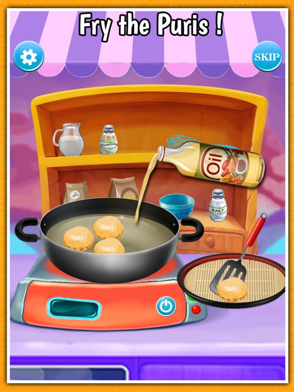 Panipuri Maker! Cook Yummy Golgappas iPad screenshot