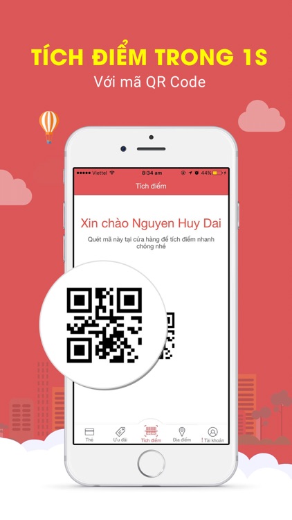 LiPo - Quản lý thẻ thành viên, tích điểm, nhận quà