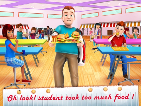 Screenshot #6 pour High School Cafe Manager