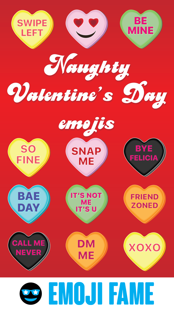 Naughty Valentines Day by Emoji Fame