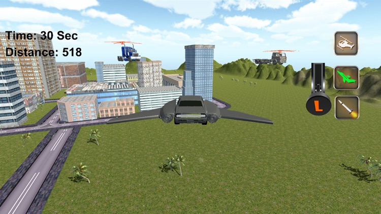 Super Flying Car Racing Games