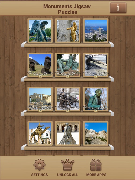 Screenshot #5 pour Monument Jeux de Puzzle