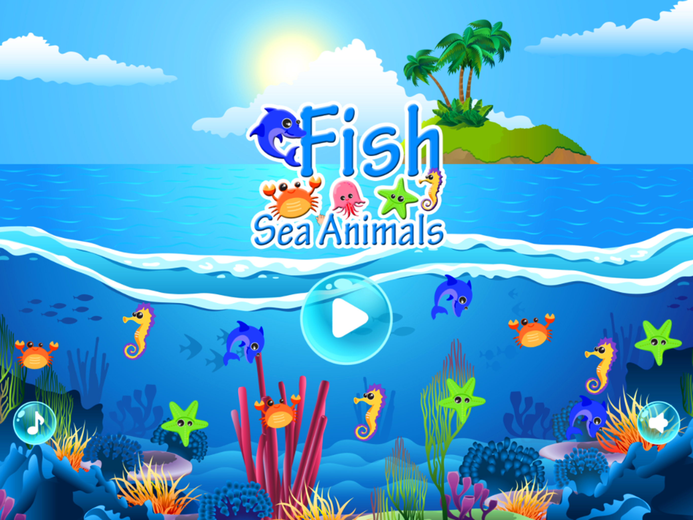 Fish Sea Animals Puzzle Fun Match 3 Games Relax screenshot 5