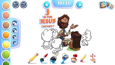 Bible Coloring for Kidsのおすすめ画像2