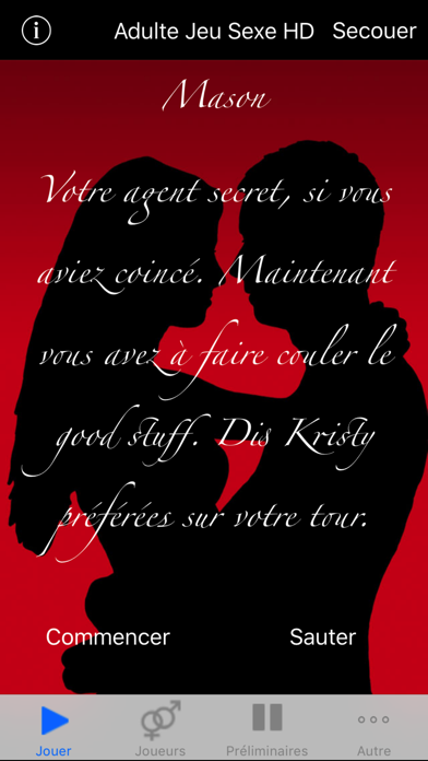 Screenshot #1 pour Adultes Sexe de Jeu HD