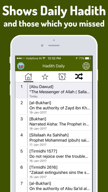 Hadith Daily Free (Islam)
