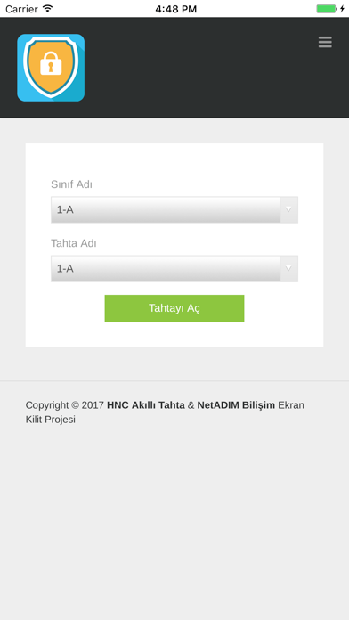 App screenshot