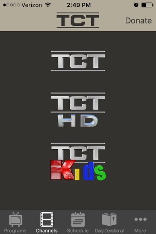 TCT - Live and On-Demand TV screenshot 3
