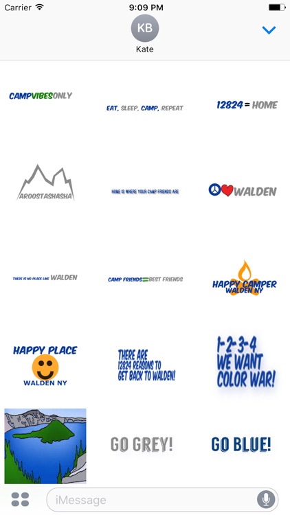 Camp Walden Pack App