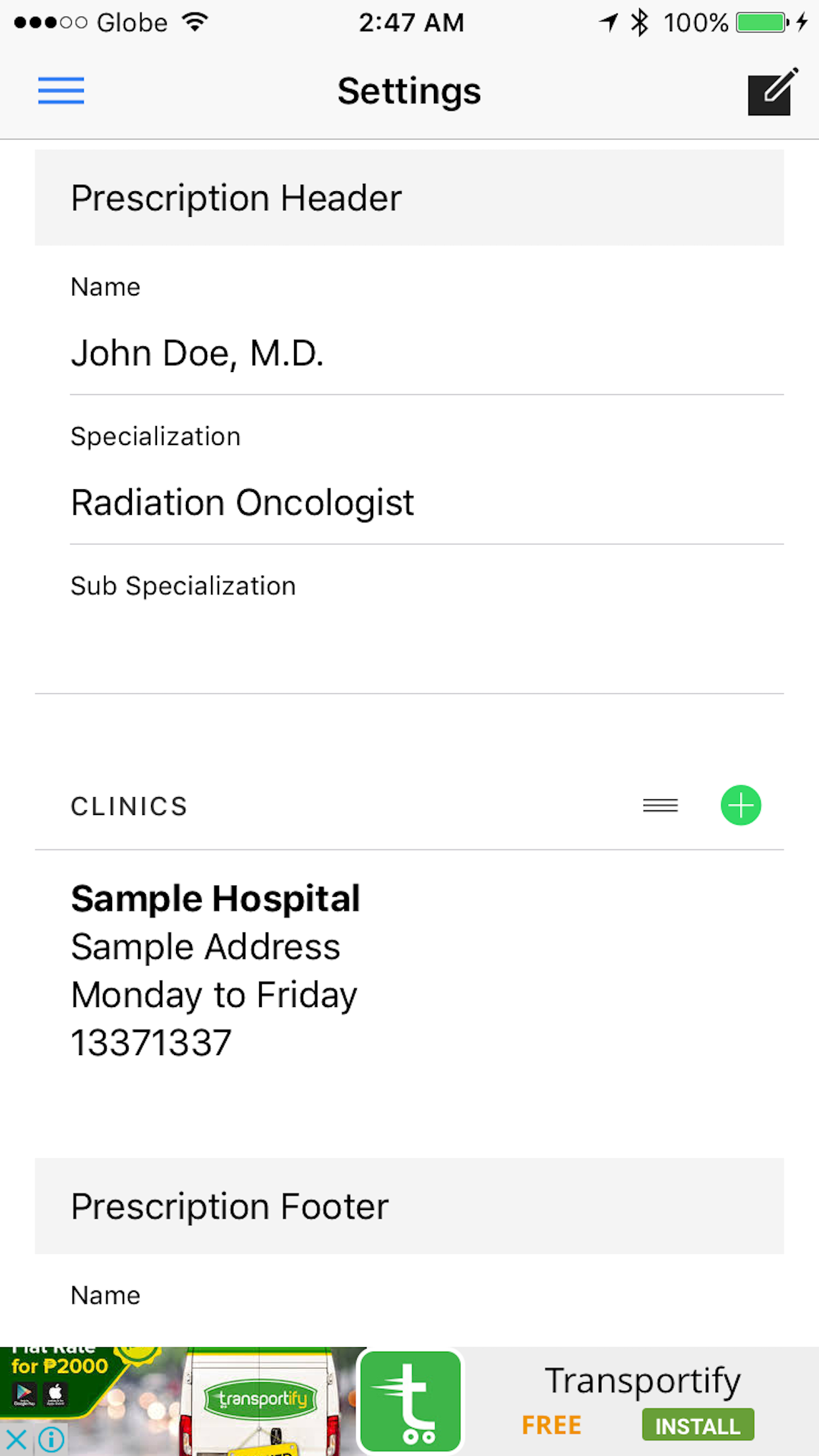 Prescription Maker screenshot 4
