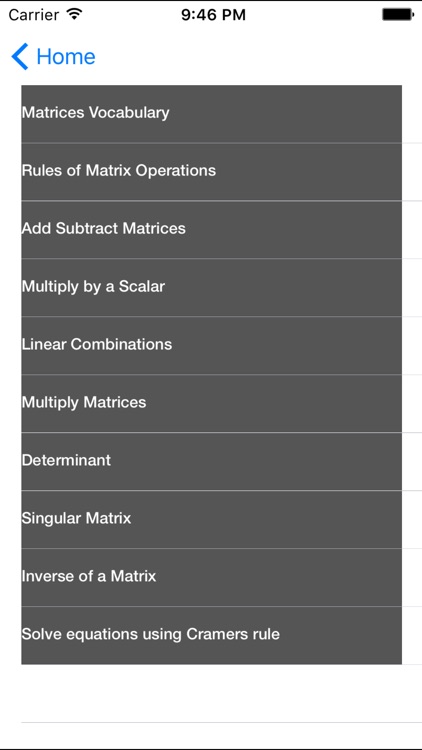 EZ Matrices & Determinants screenshot-4