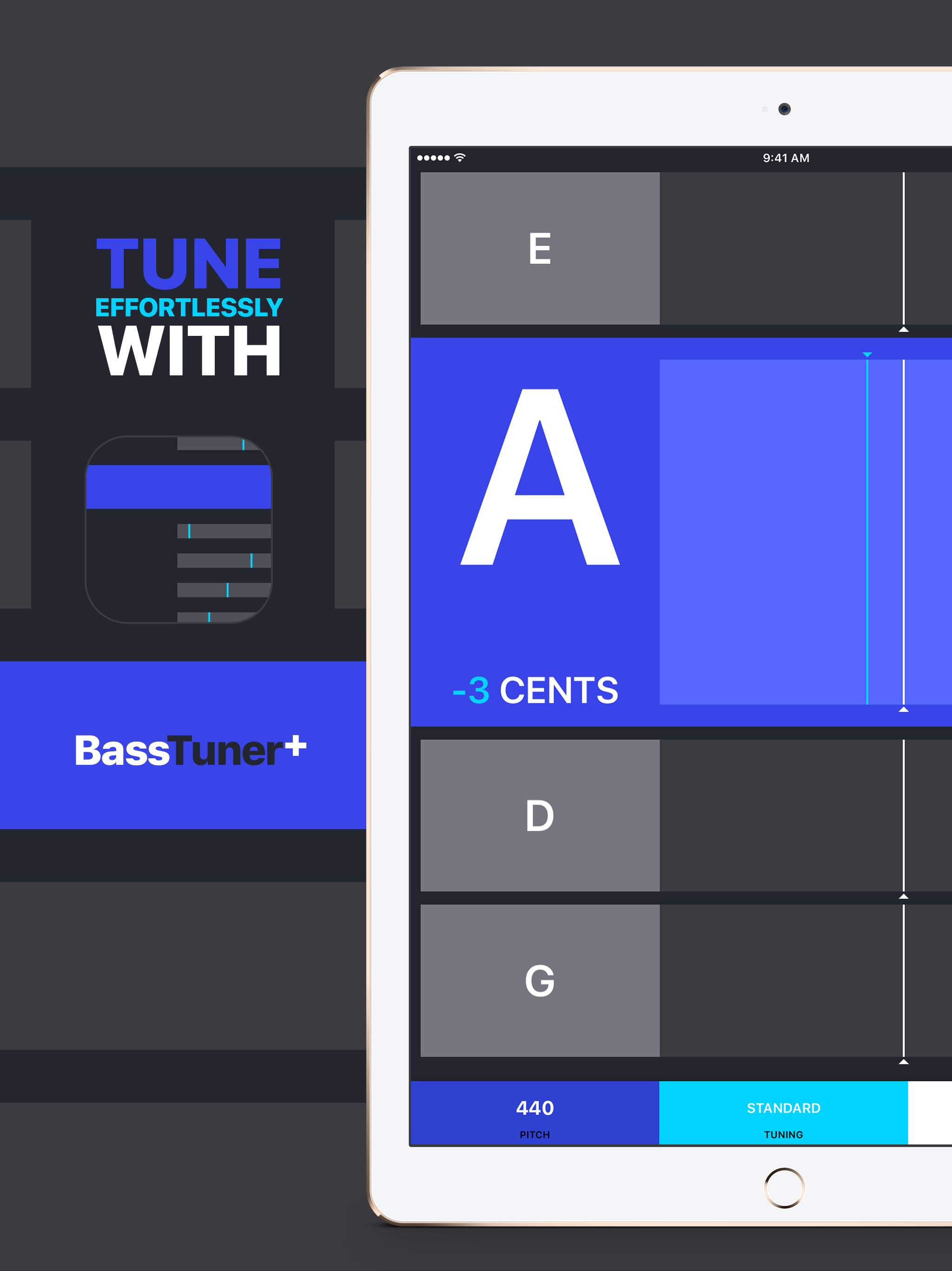 Bass Tuner+ Tuning Simplified screenshot 6