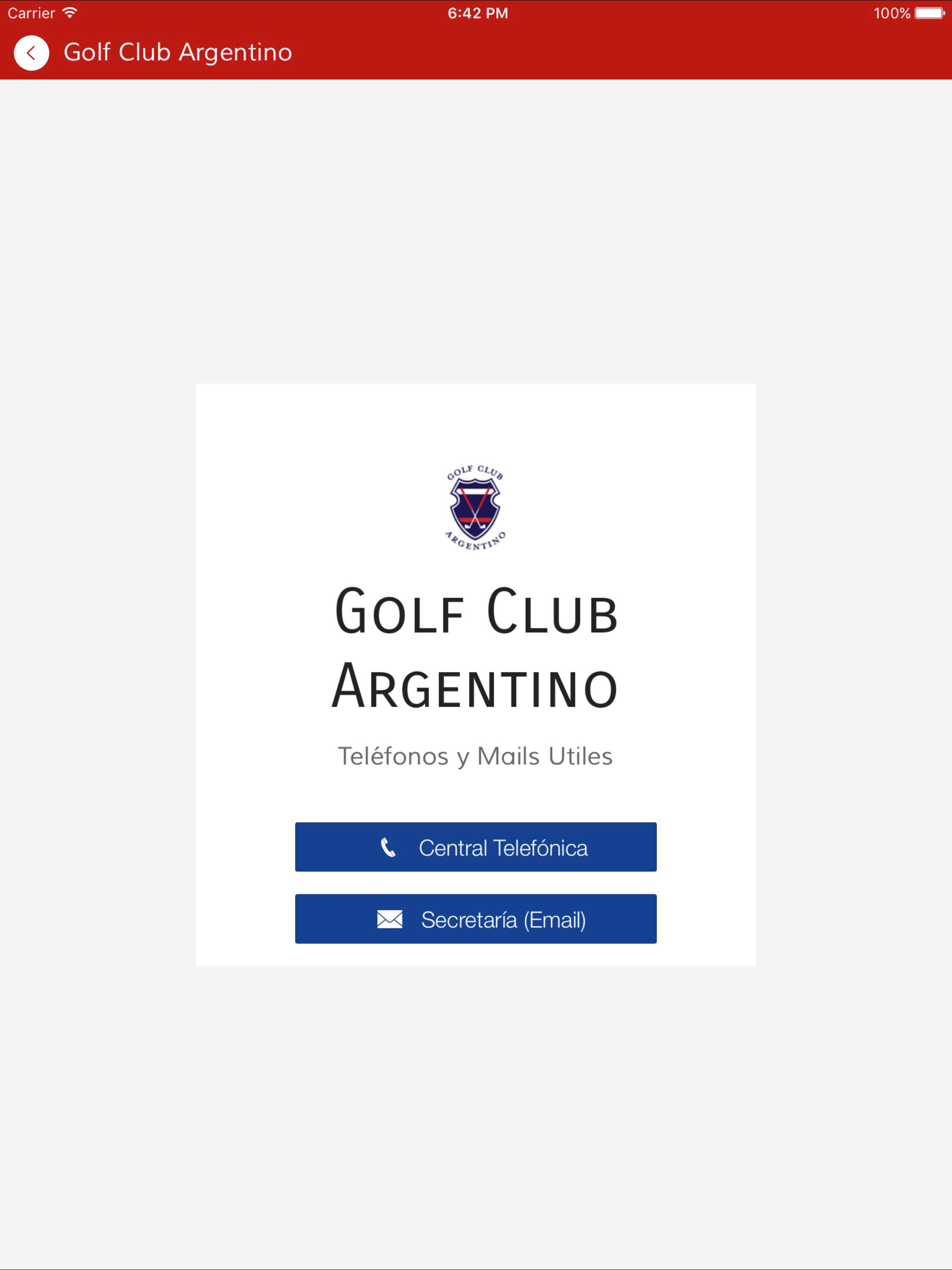 Golf Club Argentino screenshot 5