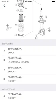 Car Parts For Chrysler - ETK Spare Parts Diagrams iphone resimleri 2