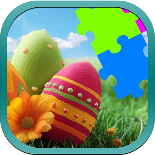 Lovely Easter Eggs jigsaw puzzle icon