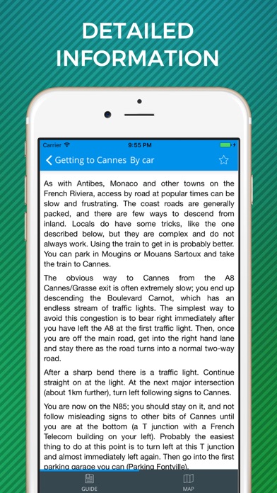 Cannes Travel Guide with Offline Street Map screenshot 4