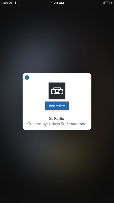 SL Radio Screenshot