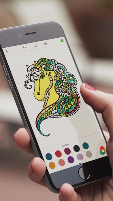 How to cancel & delete Horse Coloring Book for Adults from iphone & ipad 1