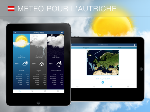 Screenshot #4 pour Météo pour l'Autriche