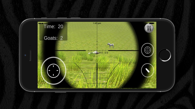 3D Hunting Zebra - Wild Hunter with Sniper screenshot 3