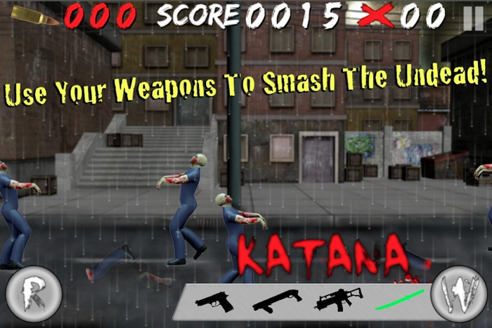 Undead Walking Experiment