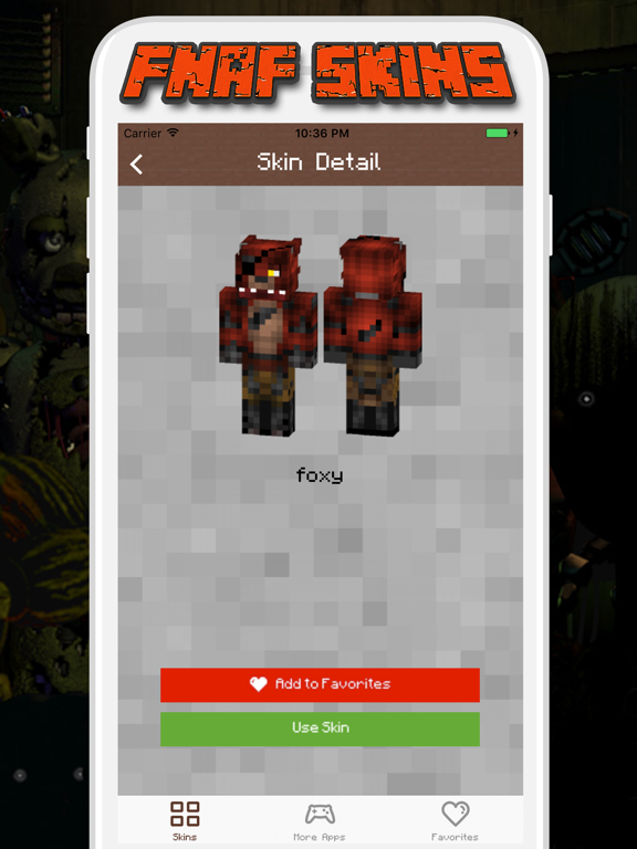 FNAF Skins for Minecraft PE - Pocket Editionのおすすめ画像4
