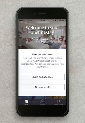 onefinestay screenshot 2