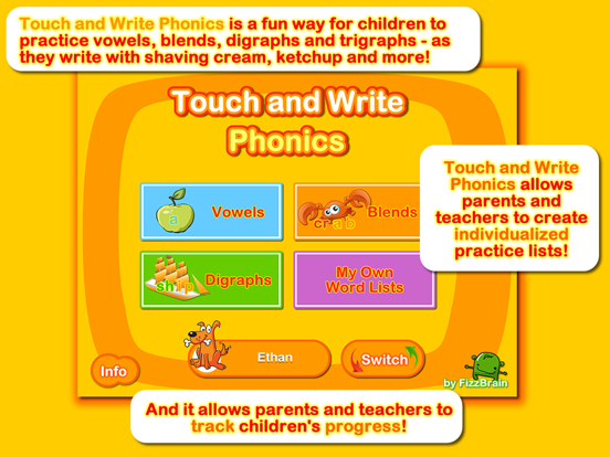Screenshot #4 pour Touch and Write Phonics