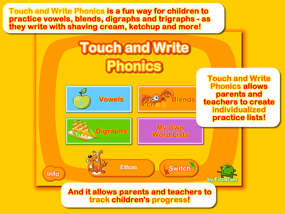Touch and Write Phonics - 2.0 - (iOS)