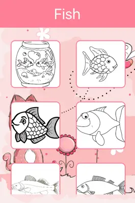 Game screenshot Fish Coloring Book: Color & Draw Sea Animals hack
