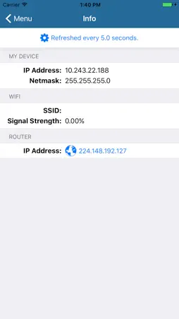 ARINCDirect Network Analyzer screenshot 2