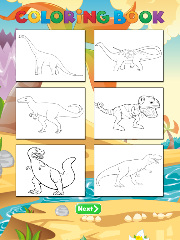 Screenshot #5 pour Livres de coloriage Dinosaur For kid