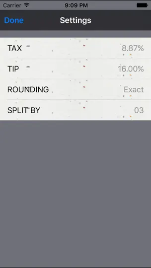 Captura de pantalla de FYI Tip Calculator Free en iPhone 5