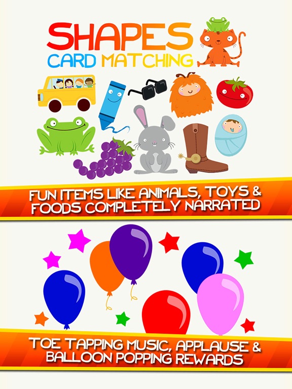 Shape Game Colors Free Preschool Games for Kids iPad screenshot 3 - Education app