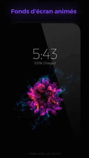 Capture d'écran de Ink Lite - Fonds D'écran sur iPhone 1