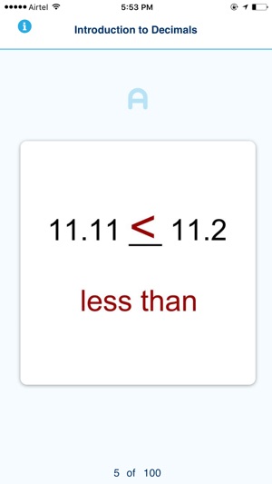 Learn It Flashcards - Introduction to Decimals(圖5)-速報App