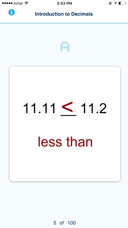 Learn It Flashcards - Introduction to Decimals screenshot-4