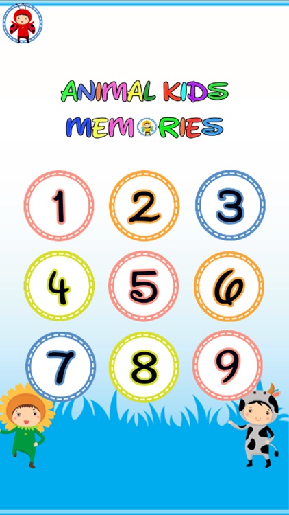 Animal Kids Memories Game
