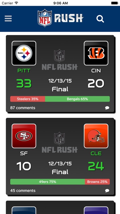 NFL RUSH screenshot-4