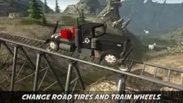 Game screenshot Unimog Off-Road Truck Simulator : Rail Road Drive hack