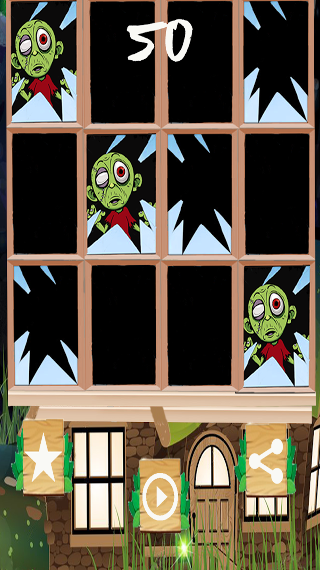 Zombie Tiles Smasher : Don't tap monster tiles screenshot 3