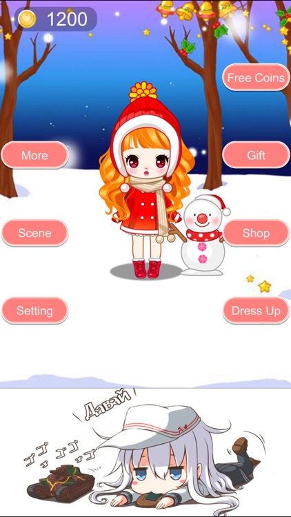 Tiny Santa Cute Xmas Girl Dress Up screenshot-4