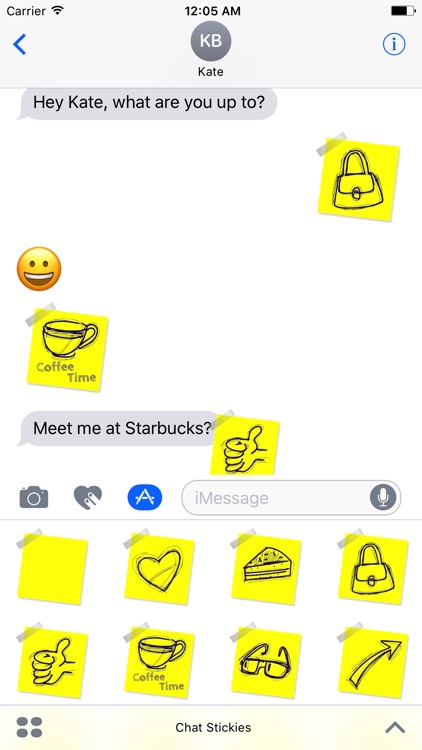 Chat Stickies: Sticky notes for your messages