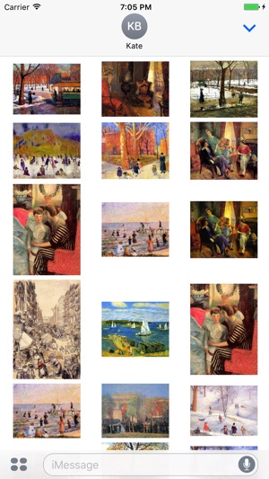 William James Glackens Artworks Stickers(圖3)-速報App